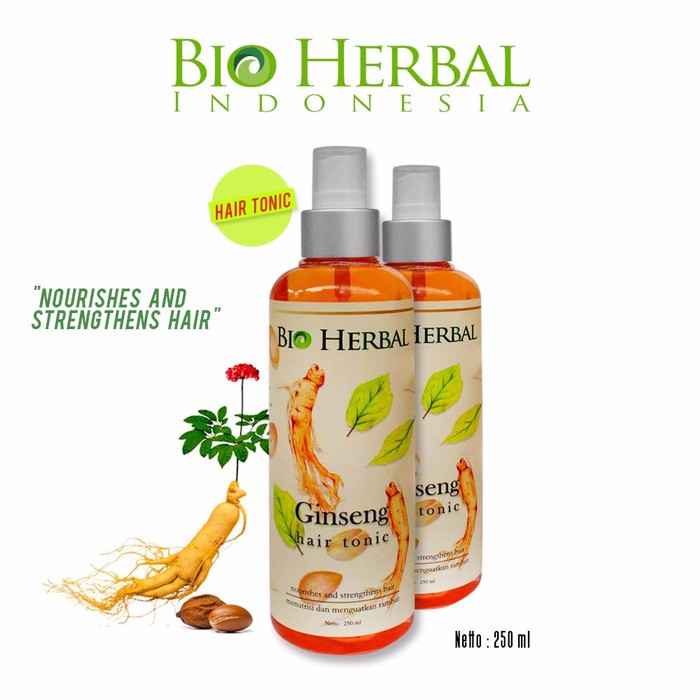 ✨ AKU MURAH ✨Bio Herbal Hair Tonic/ Bio Herbal Ginseng Hair Tonic BPOM