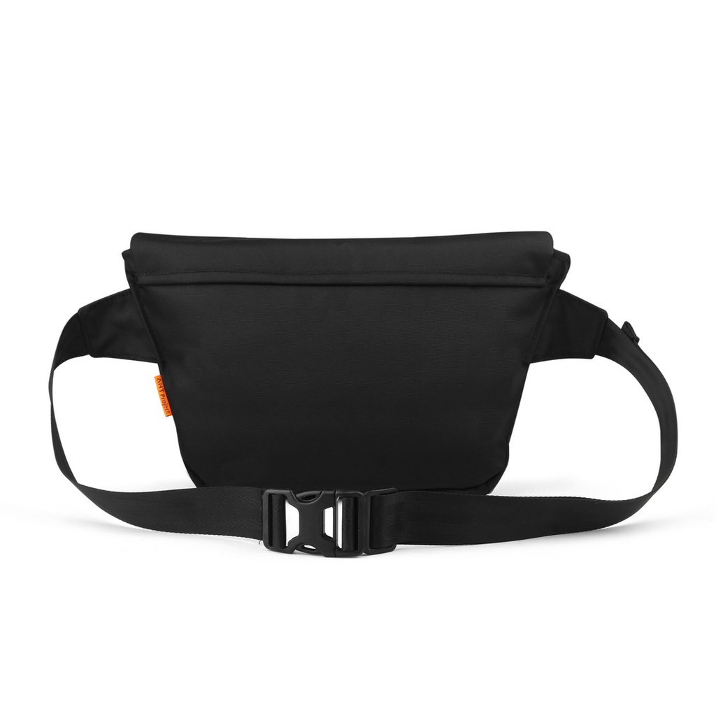 ANT PROJECT - Shoulder Bag Pria ALPHA - Waist Bag Pria Full Black