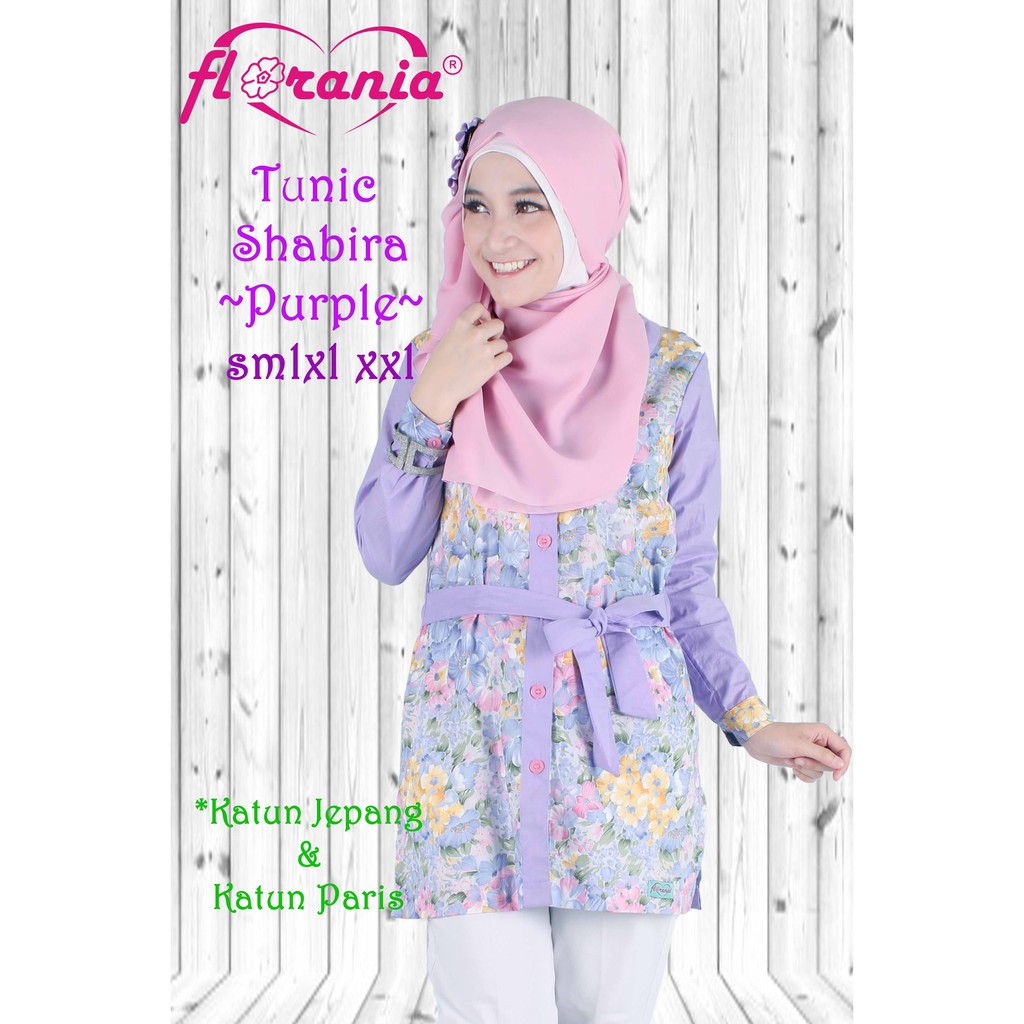 TUNIC SHABIRA - BY FLORANIA MUSLIMAH