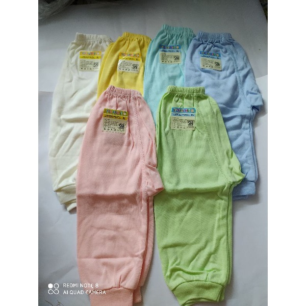 Celana panjang Bayi Airin/ Little smart Baby Polos  (3pcs)