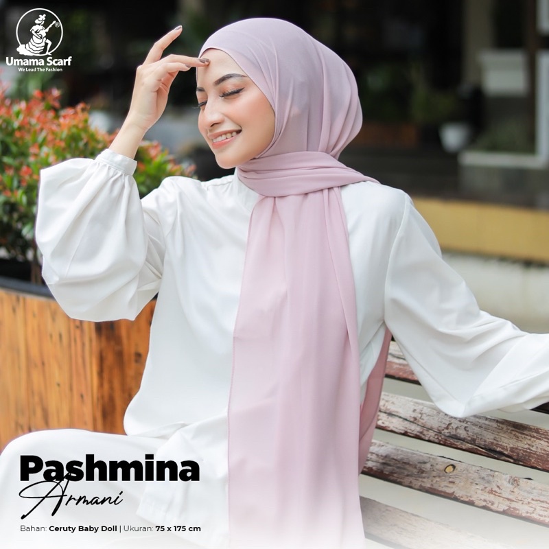 Pasmina Ceruty Babydoll Armany Khusus Pembelian 10 Pcs