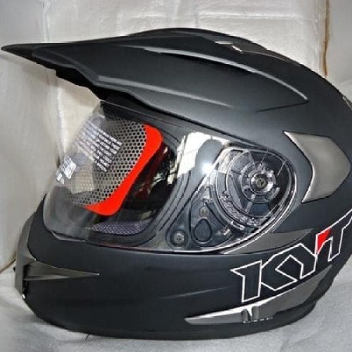 KYT Enduro Solid Black Matt Limited Edition