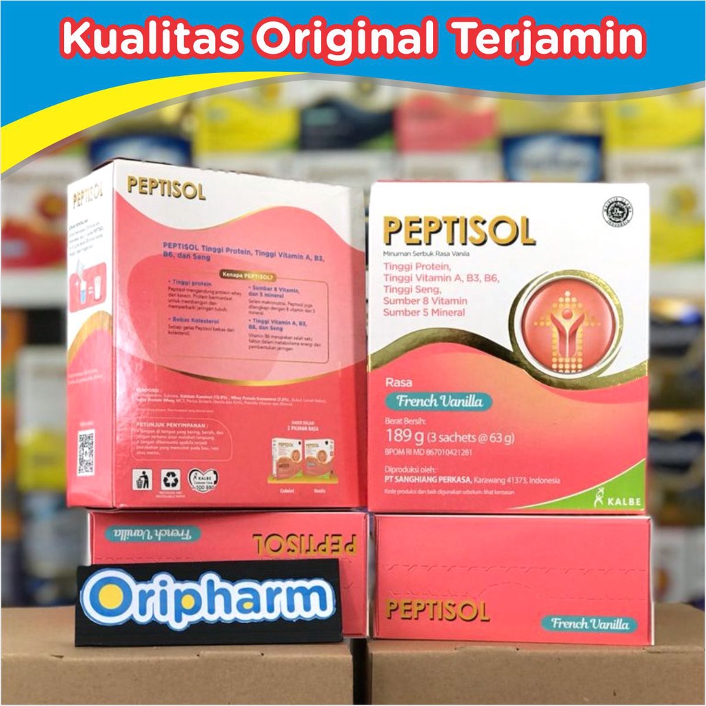 

Peptisol Vanila 189 gram