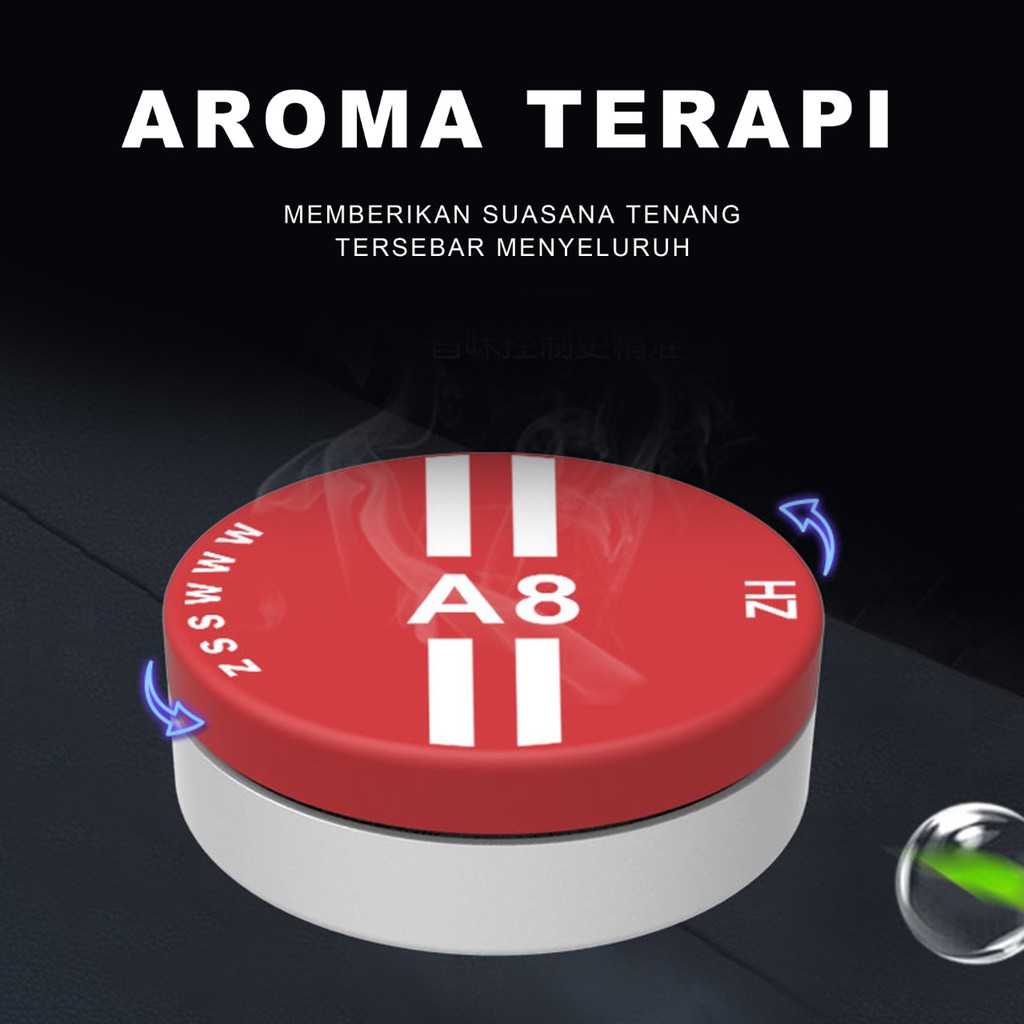 PENGHARUM MOBIL AROMATERAPI DASHBOARD / PARFUM MOBIL FA8 BONUS 2 REFILL / PARFUM MOBIL MEWAH / MONO