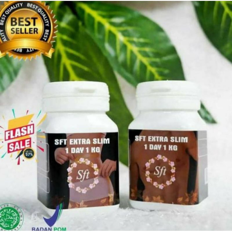 SFT EXTRA SLIM 1DAY 1KG ORIGINAL OBAT PELANGSING BADAN - SUPLEMEN DIET ARTIS CANTIK
