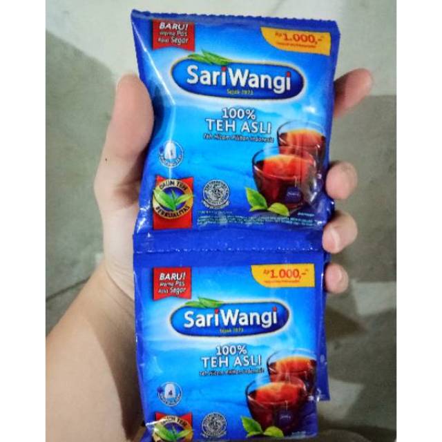 

Teh celup sari wangi renceng isi 6 sachet