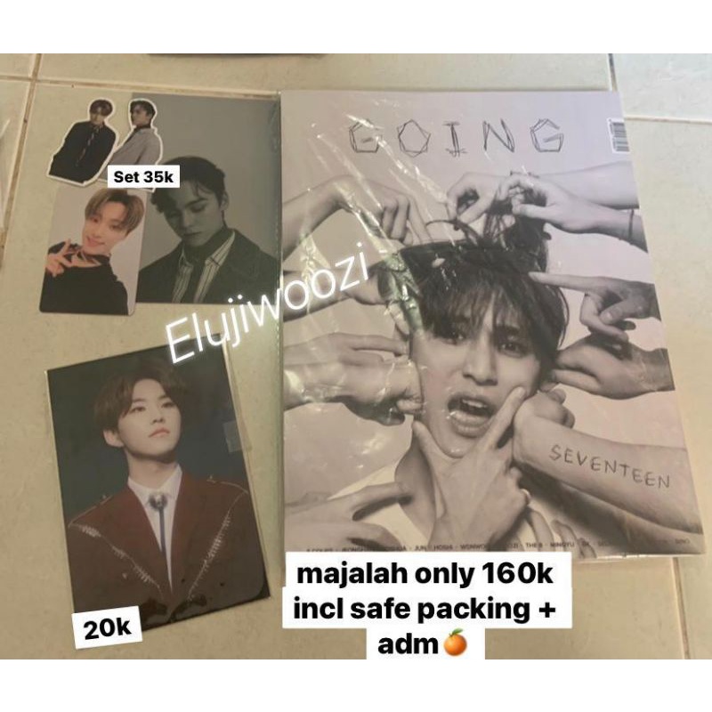 majalah only magazine going seventeen + freebies BACA DESKRIPSI