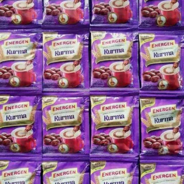 

ENERGEN KURMA 1 RENCENG 10 SACHET, NETTO 30gr