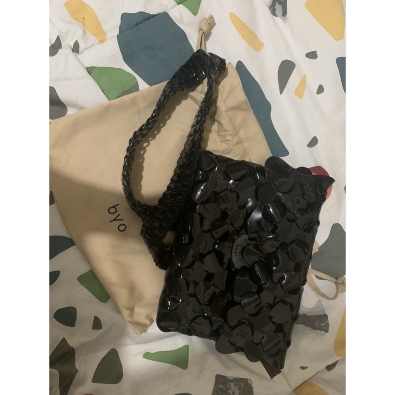 (PRELOVED) Byo Anatomy Bag in Ghost Black