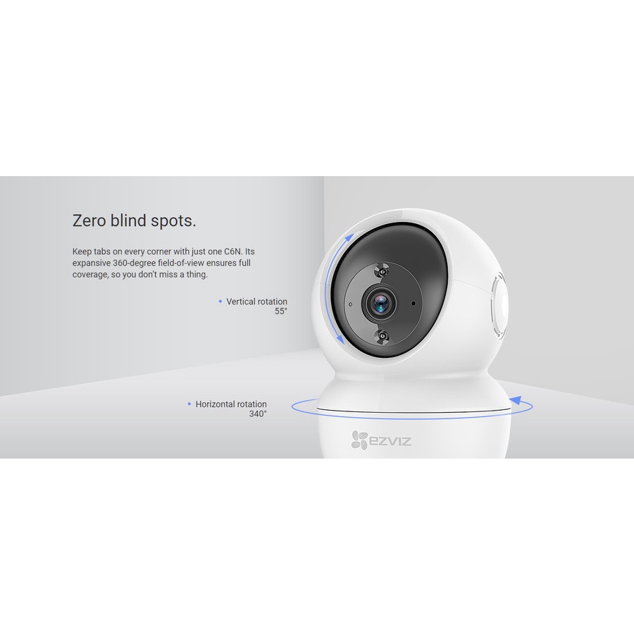 Ezviz C6N Smart Wifi Pan Tilt Camera 1080p Garansi Resmi  1 Tahun