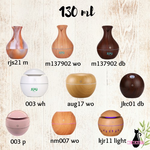 DIFFUSER AROMATERAPI RUANGAN ELEKTRIK MURAH MOTIF CORAK KAYU PENGHARUM HUMIDIFIER