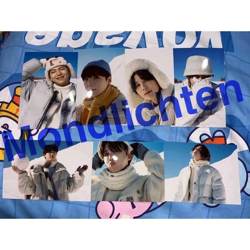 BTS WINTER PACKAGE 2021 PHOTO MEMBER RM JIN SUGA JHOPE JIMIN V JUNGKOOK
