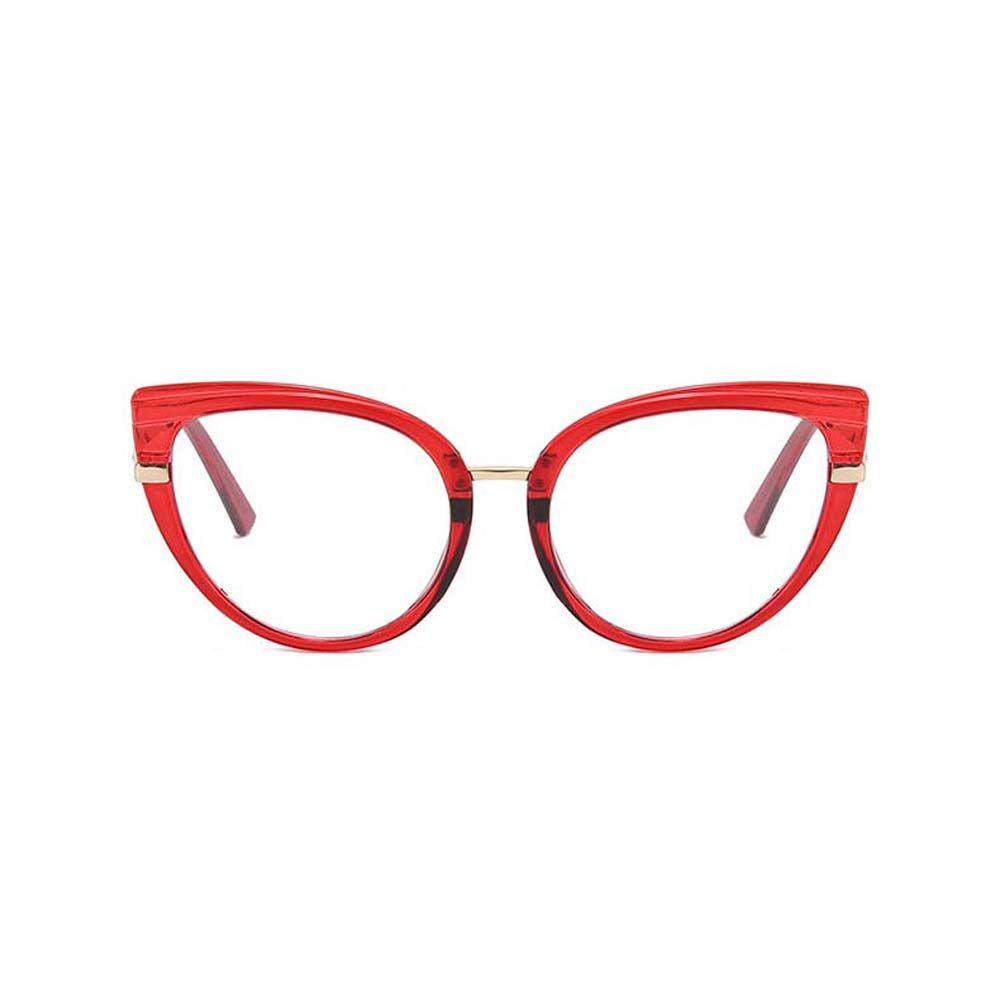 Mxbeauty Kacamata Anti Radiasi Sexy Untuk Wanita Kacamata Komputer Frame Metal Kacamata Hitam Kacamata Cat Eye