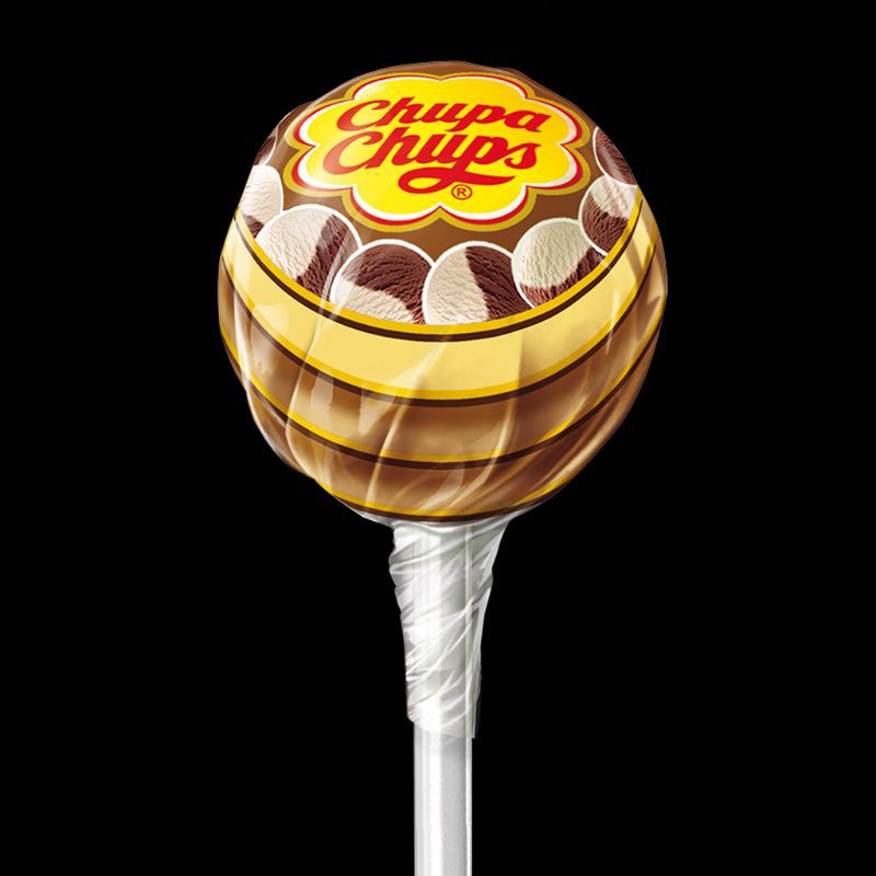 

Chupa Chups Rasa Cokelat Vanila Lolly - Permen Lolipop Cupa Cup