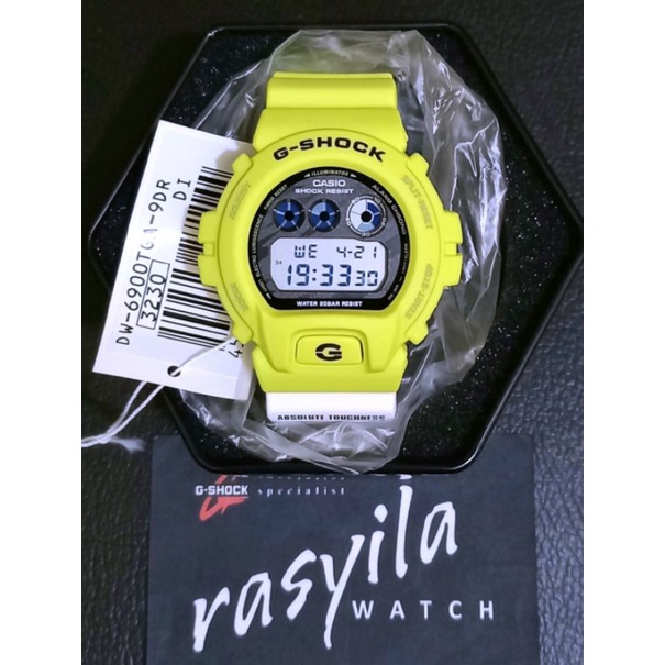 Casio G-Shock GShock DW 6900TGA  / DW6900TGA - 9DR / DW 6900 White-Kermit
