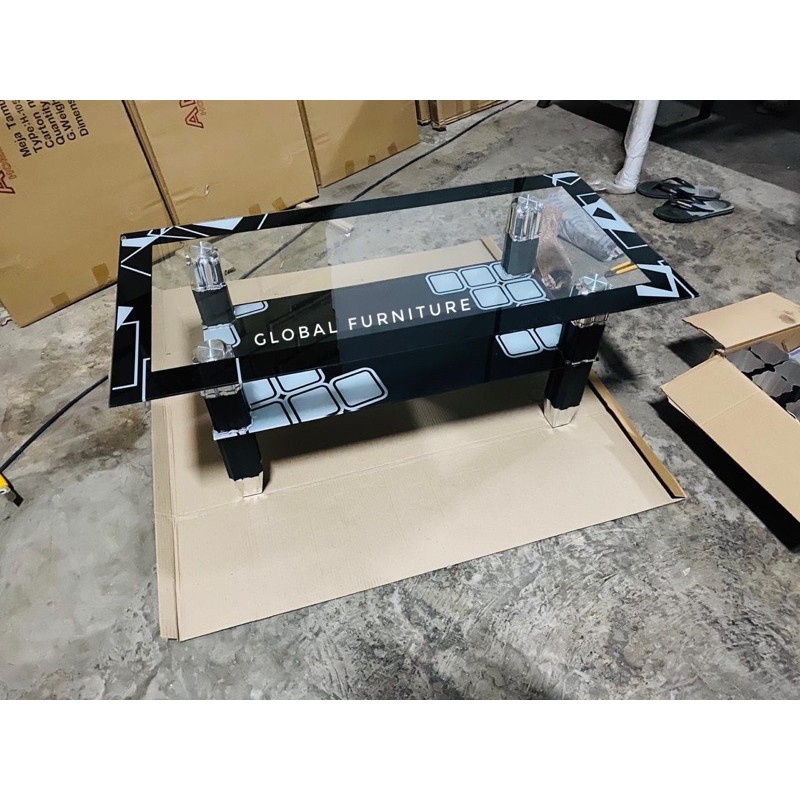 meja tamu kaca import/meja tamu murah