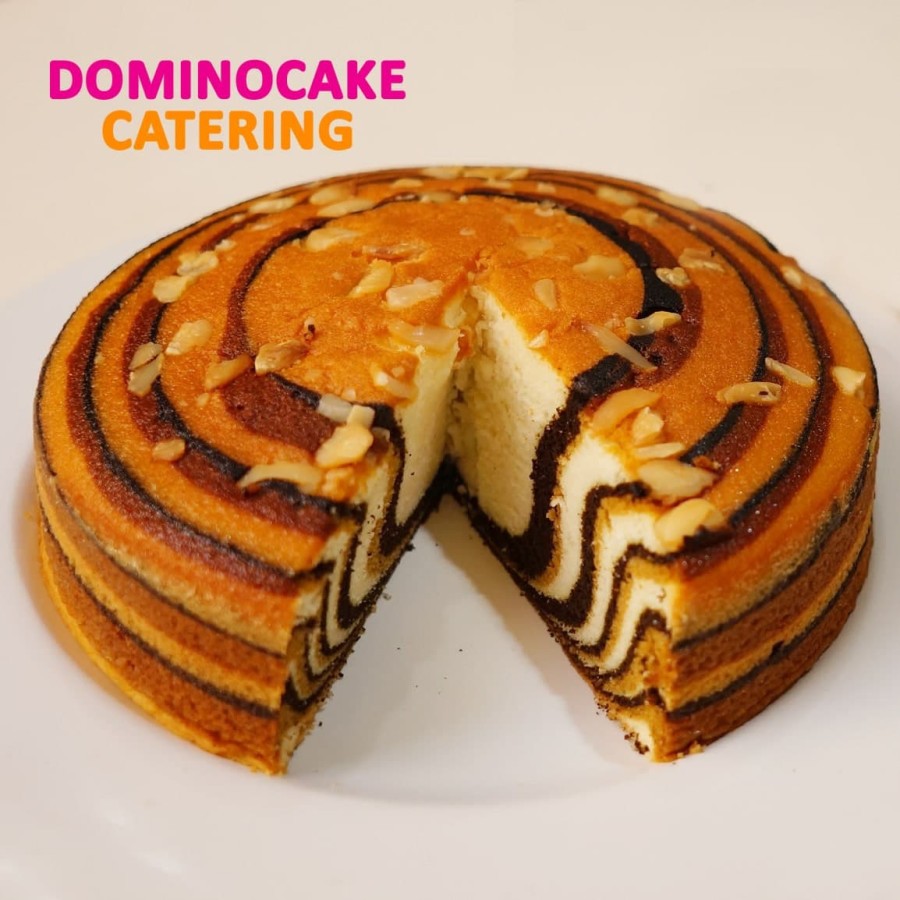

Bolu - Bolu Zebra - Bolu Zebra Butter Cake bulat 22 - Dominocake