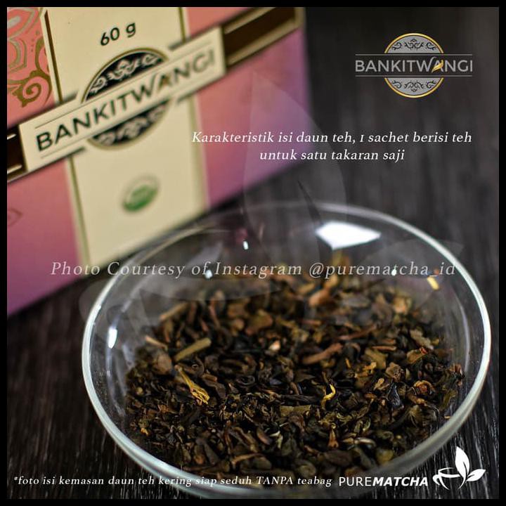 

Bangkit Wangi Premium Jasmine Tea Organic Teh Melati Organik Box 60Gr