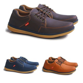  Sepatu Kulit Joemen  J 22 Original Loafers Pria Trendy 