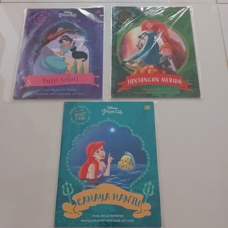 Buku cerita anak Disney Princess (Buku Baru)