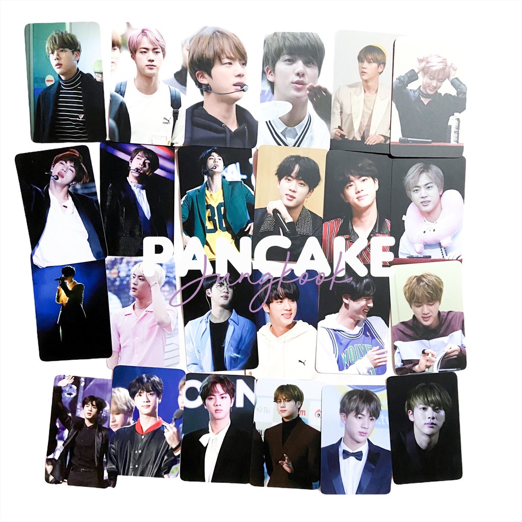 [ READY‼️ ] bts fansite jin photocard love is on jinspoonful