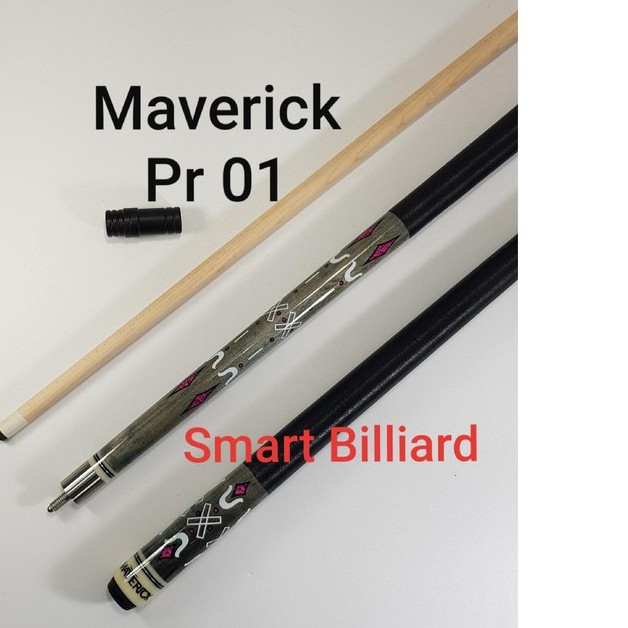 Maverick Pool Cue PR-01 - Premium Maple Stick Billiard Stik Biliar Ori