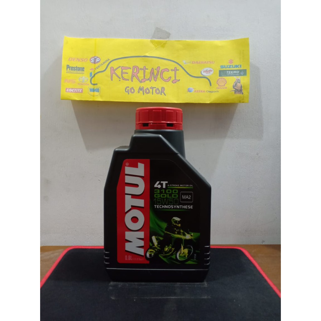 OLI MOTUL 4T 3100 GOLD 15W-50 0.8L - OLIMOTOR MOTUL 3100 GOLD 4T 15W