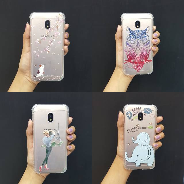 Softcase Anticrack Gambar J3pro J330 J5pro J530 J7pro J730 iPhone 7G 8G Redmi 4X