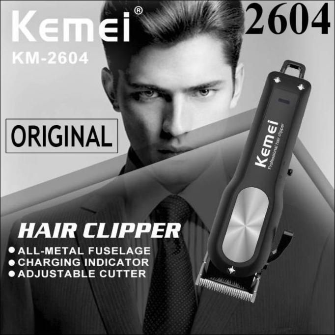 SALE TERBATAS HAIR CLIPPER KEMEI KM-2604 MESIN CUKUR RAMBUT - ALAT CUKUR RAMBUT TERLARIS