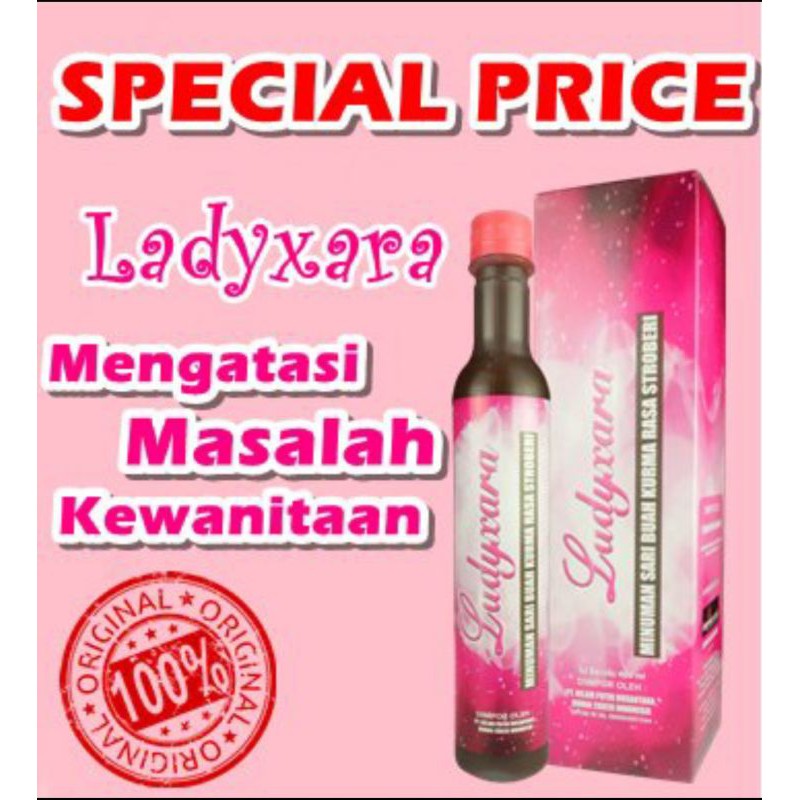 MURAH LADYXARA Platinum Ladyxara Juice Original 100%