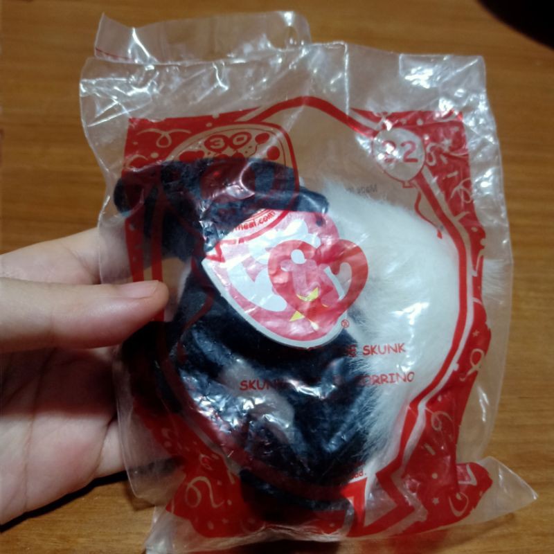 McD Happy Meal Ty Stinky the Skunk MIP (Code: ST86)