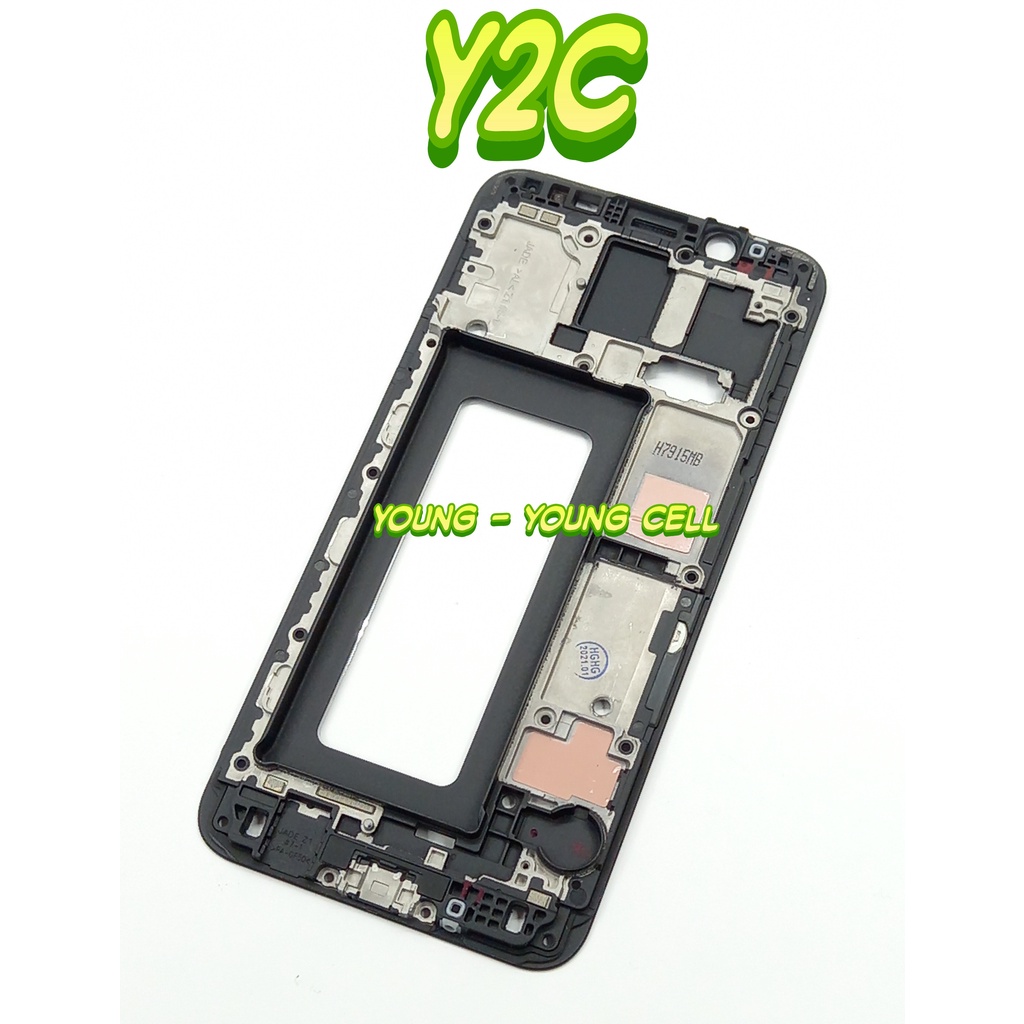 BEZEL SAMSUNG GALAXY J7+ / J7PLUS / J7 PLUS / C7100 / TULANG TENGAH FRAME TATAKAN LCD