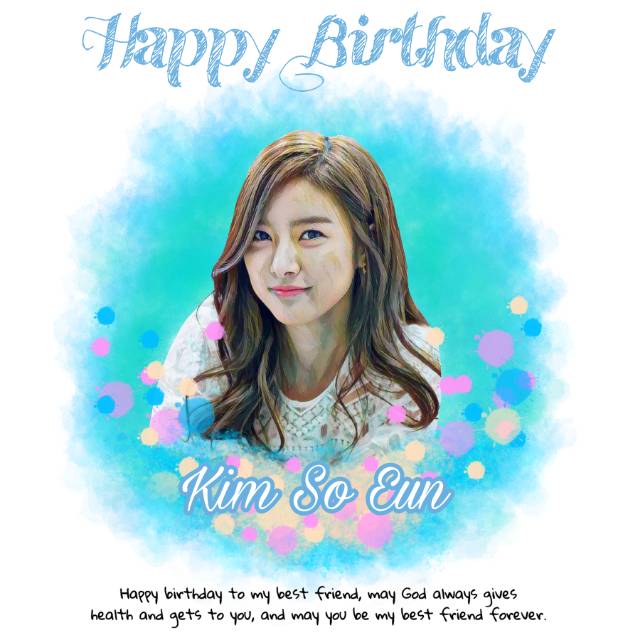 Desain Foto Korea Edit Foto Custom Hadiah Kado Custom Karikatur Murah  Sketsa Wajah Warna Warni Lucu