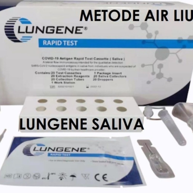 antigen swab saliva test - 20 pcs