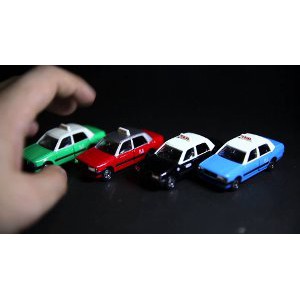 Taxi Set Toyota Crown Takara Tomy