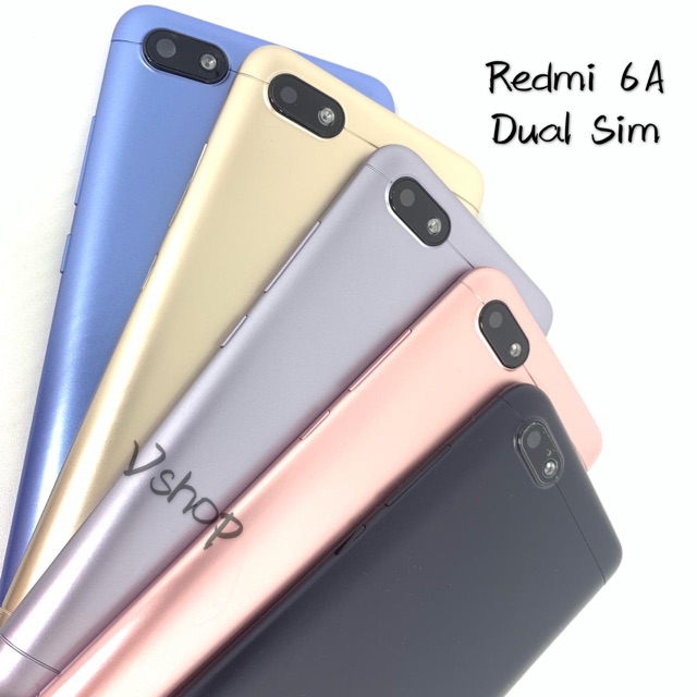 Backdoor Tutupan Baterai Back Casing Xiaomi Redmi 6A Dual Sim