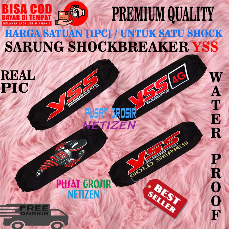 sarung shock/cover shockbreaker motor YSS series YSS GoldSeries Robot - YSS TABUNG