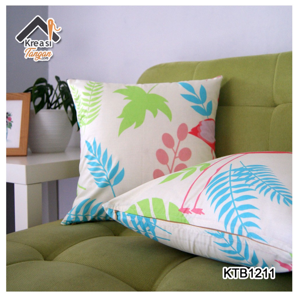 Sarung Bantal Sofa Ukuran 30x50, 40x40, 45x45, 50x50, 60x60, 70x70 - KTB1211