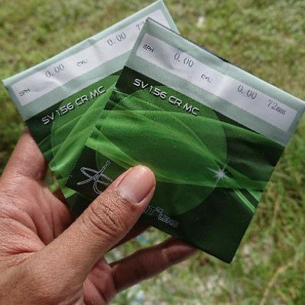 Lensa kacamata anti radiasi standar optik (NORMAL/MINUS/PLUS/SILINDER)