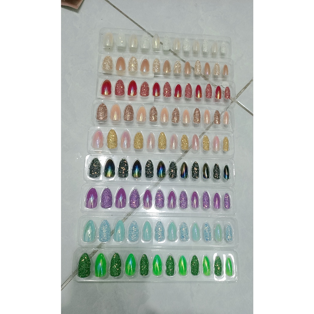 KUKU PALSU / nail art motif + lem