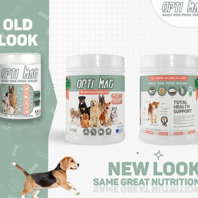 OPTIMAG +Enzyme & Probiotic Supplement Dog Cat OPTI MAG Anjing Kucing