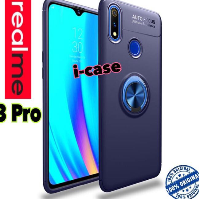 Soft Case Realme 3 Pro Autofocus with i-ring - case cover realme 3 pro