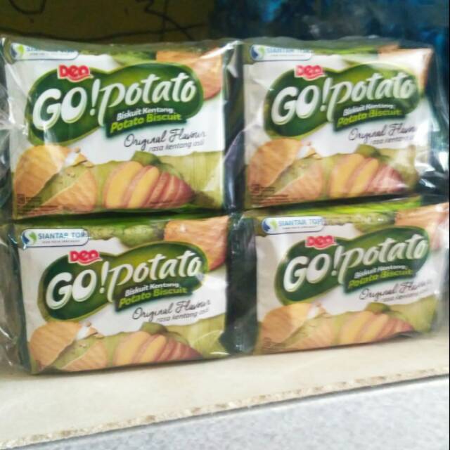 Biskuit kentang Go Potato