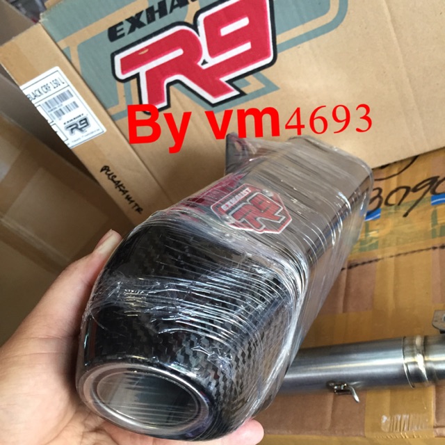 Knalpot racing original r9 klx crf knalpot honda crf 150sl karbon r9 original exhaus honda crf 150l