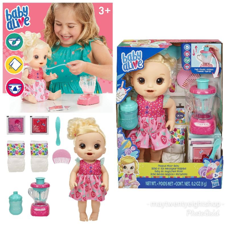 baby alive magical mixer strawberry