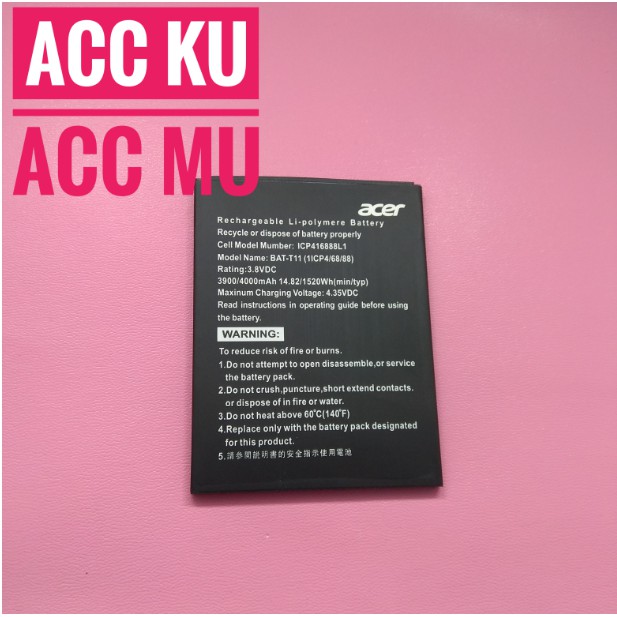 BATERAI ACER BAT-T11 BATTERY ACER LIQUID Z630 ORI