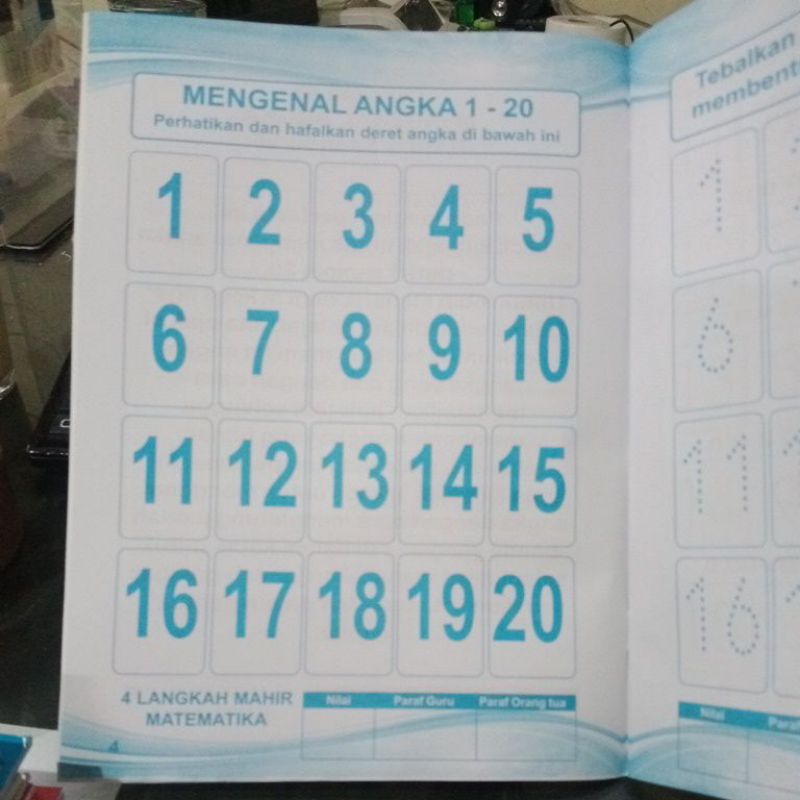 Buku 4 Langkah Mahir Matematika (21×29cm)