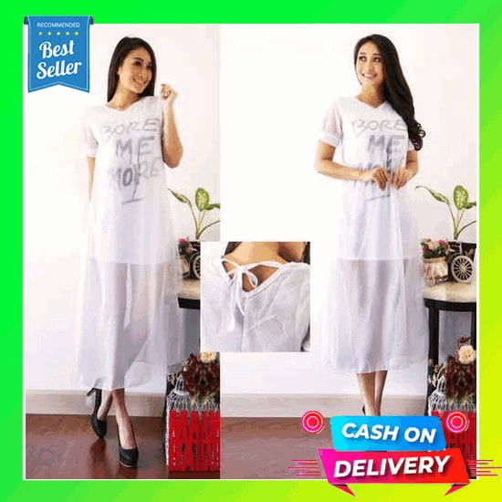 Dress Wanita Cantik Casual Pesta Kekinian Dress Alisa Fh  Dress Kemeja Bahan Rayon Crinkle Premium /