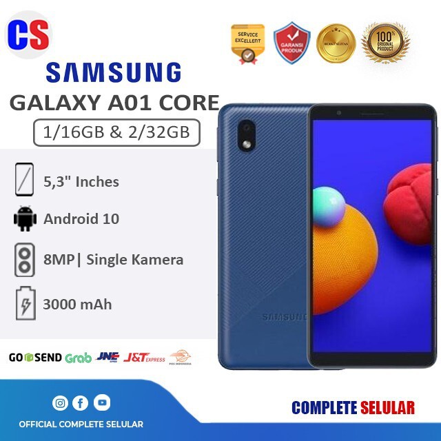 Smartphone Samsung Ao1 Core 32gb Spek Samsung Ram Samsung Galaxy