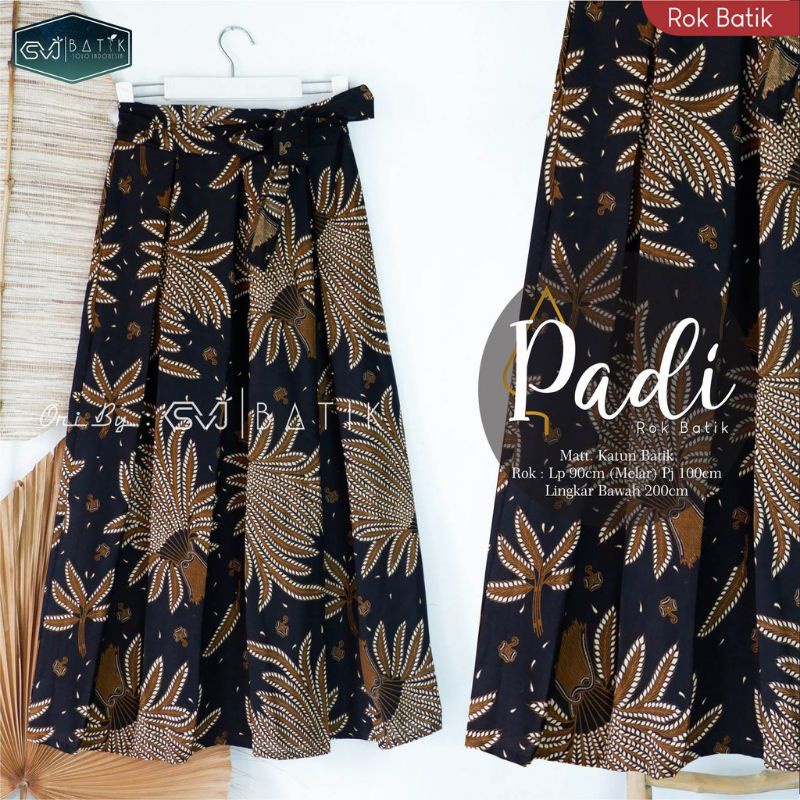 ROK BATIK PANJANG ALUSAN PADI PREMIUM